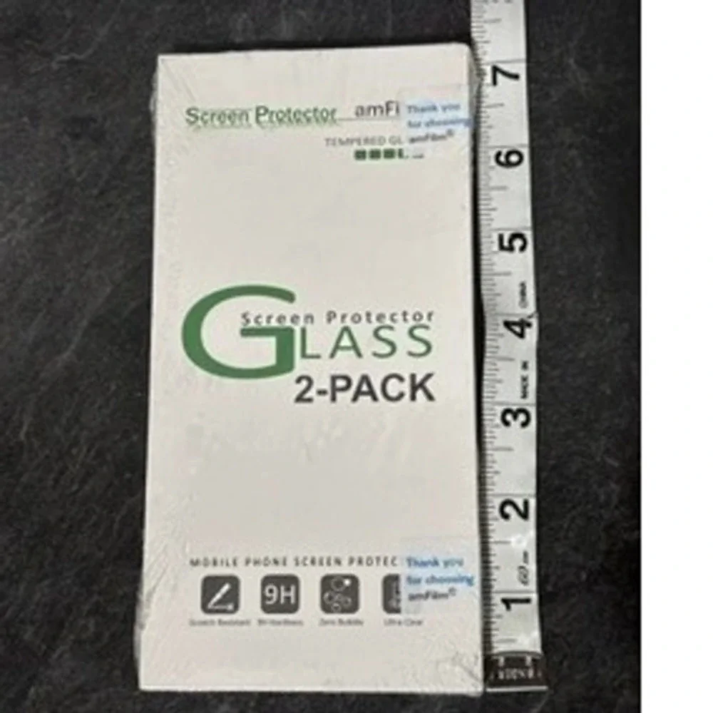 NWT Sealed iPhone 8 Plus 7 Plus 6S Plus Tempered Glass Screen Protector (2 Pack)